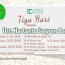 Tiga Hari bersama Ust. Hartanto