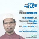 1. Tarhib Ramadhan mit Ust. Hartanto Saryono Lc.