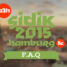 SIDIK 2015 : FAQ